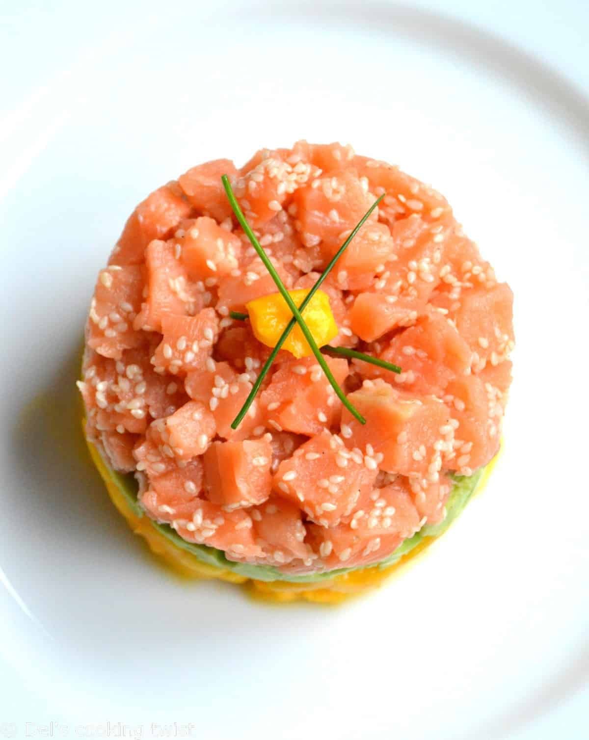 Tartare De Saumon Philippe Etchebest