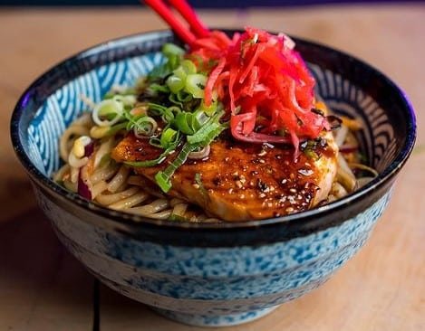 Udon au poulet Réconfortant et nutritif