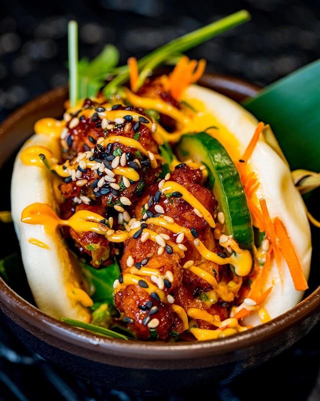 Bao Karaage Une délicieuse variante du poulet frit japonais traditionnel