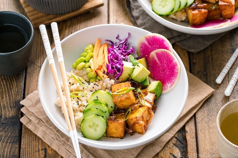Plats végétariens japonais